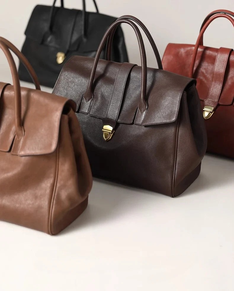 Por que a bolsa de couro feminina nunca sai de moda?